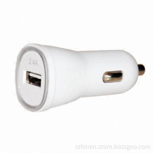 Car Charger with 5V/2.4A Output